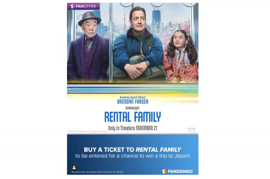 Fandango Tokyo Sweepstakes - Win A Trip For 2 To Japan