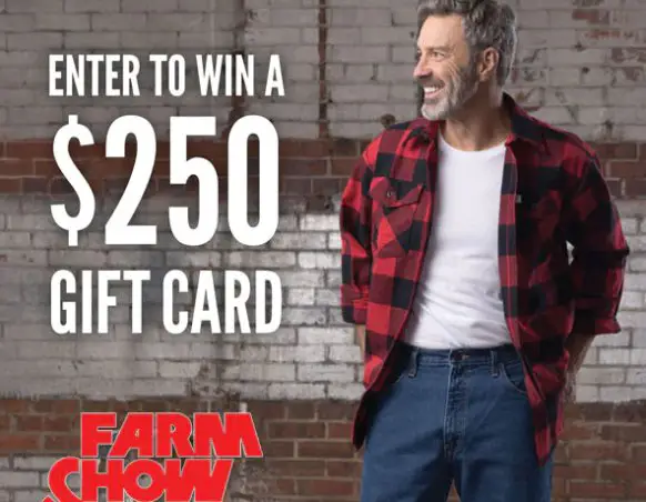 Farm Show $250 Gift Card Giveaway - Win A $250 All American Clothing Gift Card
