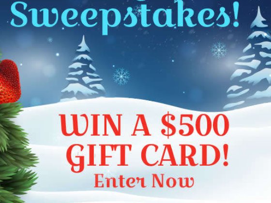 Farm Star Living Berry Happy Holiday Sweepstakes - Win A $500 Gift Card