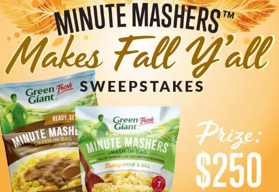Farm Star Living Minute Mashers Makes Fall  Y'All Sweepstakes - Win A $250 Gift Card