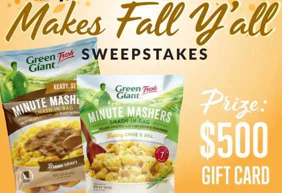 Farm Star Living Minute Mashers Makes Fall Y’all Giveaway - Win A $500 Gift Card