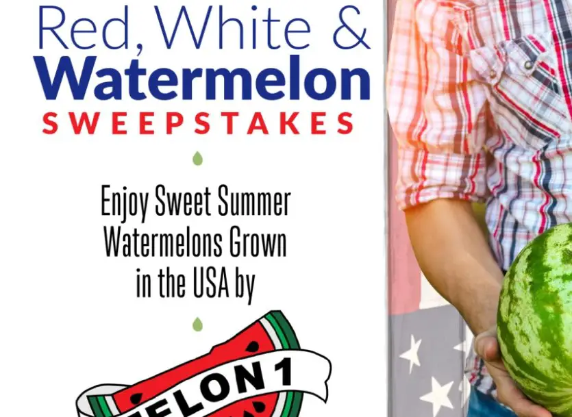Farm Star Living Red White & Watermelon Sweepstakes - Win A $500 Gift Card