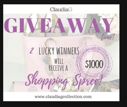 Fashion Shopping Spree Sweepstakes