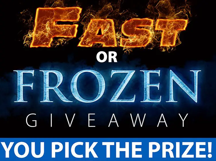 Fast Or Frozen Giveaway