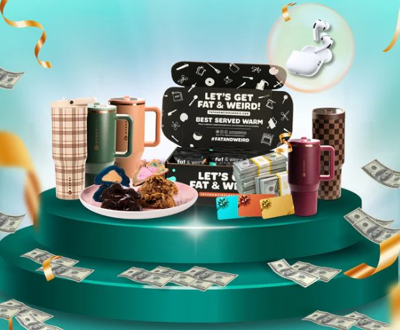 Fat & Weird Cookie $1000 Winter Giveaway - Win Apple AirPods Pro 3, $350 in Gift Cards and more