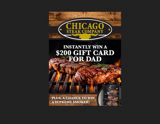 Fathers Day Steak-Off Sweepstakes