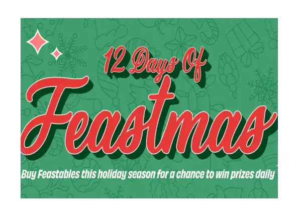 Feastables 12 Days of Giveaway - Win Gaming PCs, Basketballs, & Walmart Gift Cards (122 Winners)