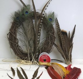 Feather Place Fall Feather Wreath Kit