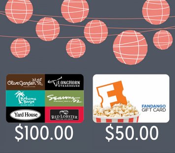 February Big Gift Card Giveaway