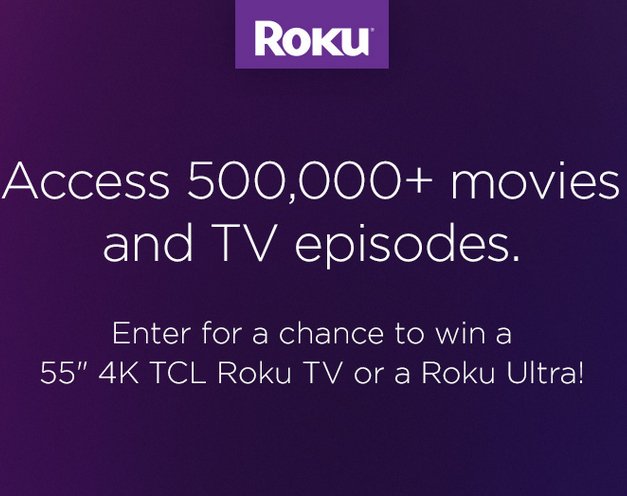 February Roku Sweepstakes