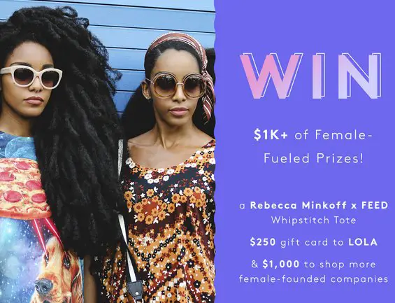 Feed Projects + Rebecca Minkoff + Lola Sweepstakes