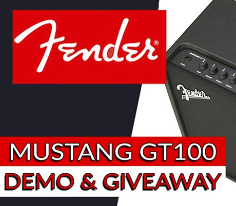 Fender Mustang GT100 Giveaway