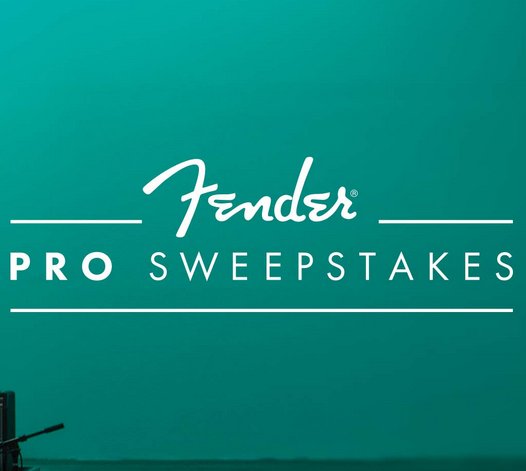 Fender’s Pro Sweepstakes