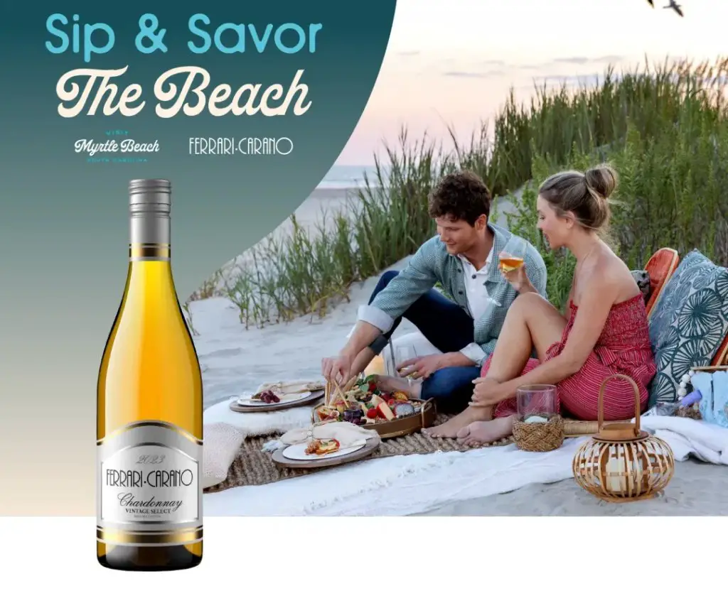 FERRARI-CARANO + Visit Myrtle Beach Sweepstakes - Win A 4-Night Oceanfront Hotel Accommodation In Myrtle Beach