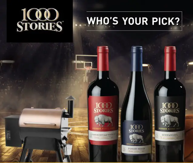 Fetzer Vineyards 1000 Stories Grill Giveaway - Win Wood Pellet Grills (4 Winners)