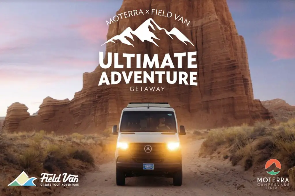 Field Van x Moterra Ultimate Adventure Getaway Sweepstakes – Win A 6-Night Adventure In A Moterra Campervan (2 Winners)