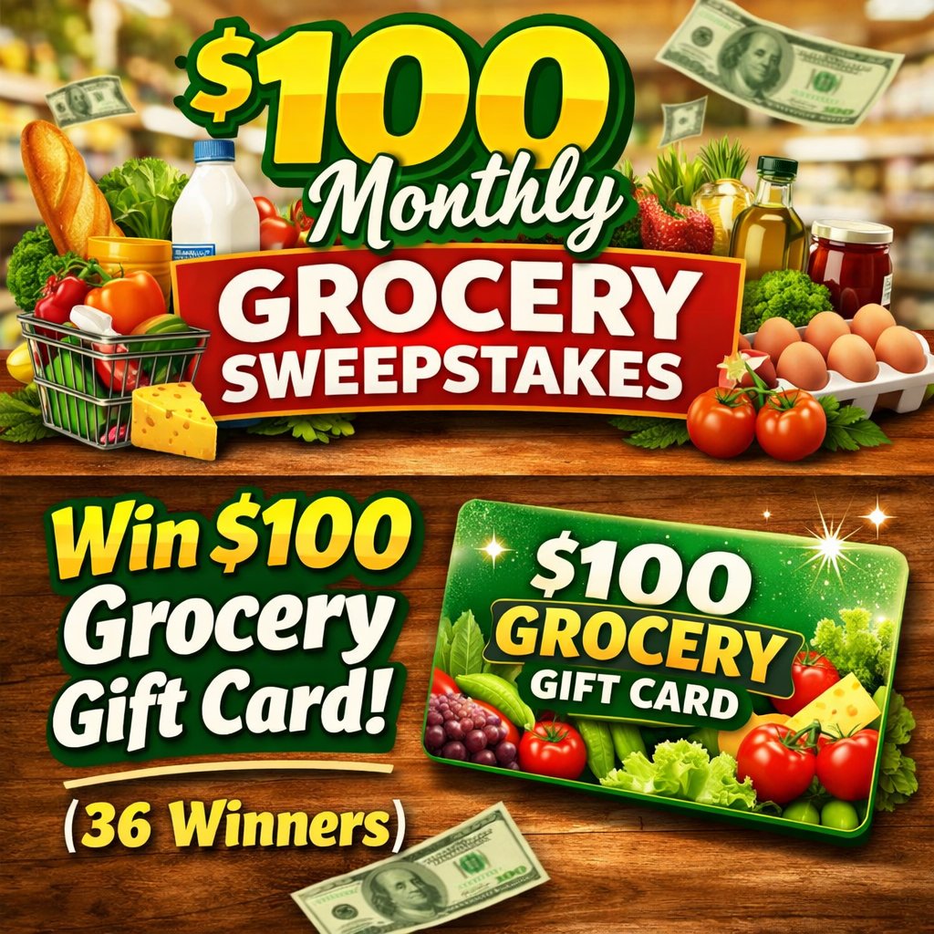 Fiesta Mart $100 Monthly Grocery Sweepstakes – Win A $100 Grocery Gift Card (36 Winners)