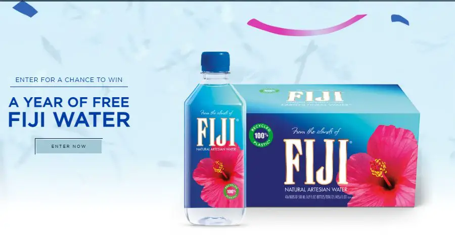 FIJI 1-Year Of Water Giveaway - Win A 1-Year Supply Of Fiji Bottled Water