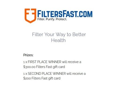 Filter Your Way to Better Health - Win Up to $300 In-Store Credits
