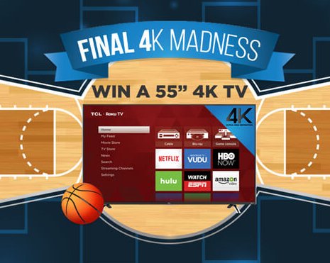 Final $599 TV Giveaway