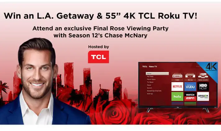 Final Rose LA Getaway Sweepstakes