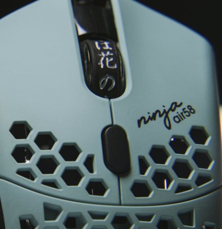 Finalmouse Air 58 Ninja Blue Gaming Mouse