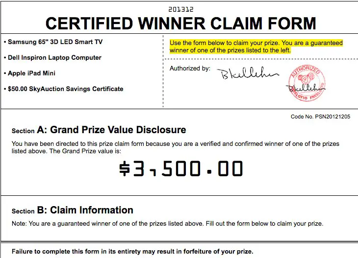 Find Out Now If You Won $3,500 in Prizes