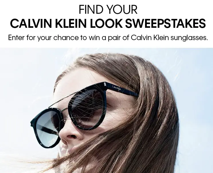 Find Your Calvin Klein Look Sweepstakes