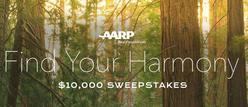 Find Your Harmony $10,000 Sweepstakes!