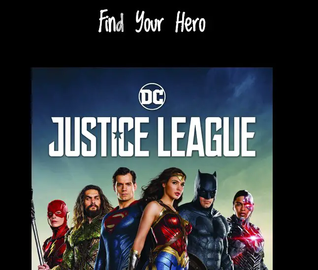 Find Your Hero Sweepstakes