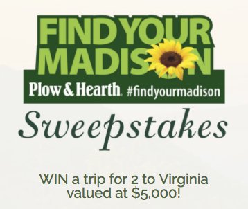 Find Your Madison Trip Sweepstakes