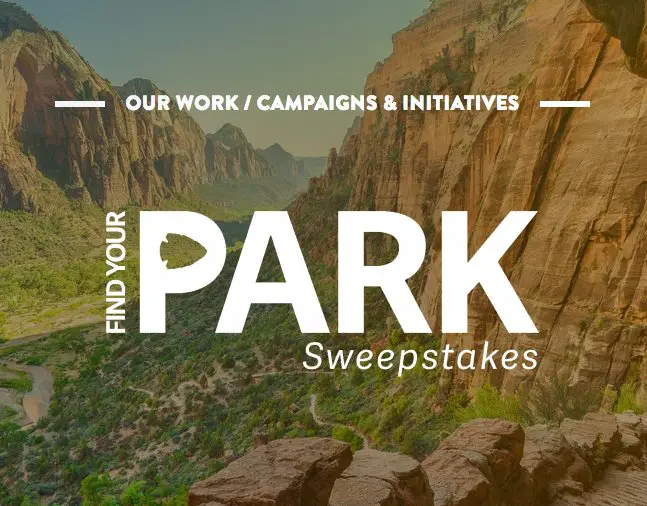 Find Your Park Sweepstakes