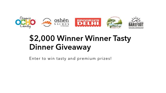 FindKeep.Love Winner Winner Tasty Dinner Sweeps - Win A $2,000 Date Night Package