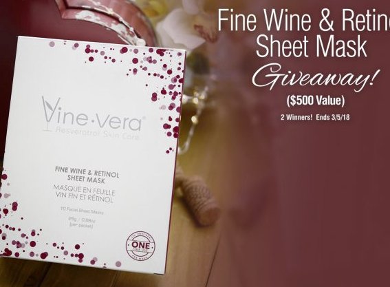 Fine Wine & Retinol Sheet Mask