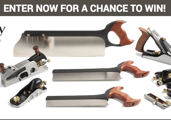 Fine Woodworking Hand Tool Month Sweepstakes