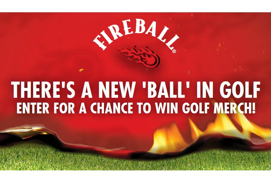 Fireball Summer Golf Sweepstakes - Win Golf Balls, Golf Bag And More