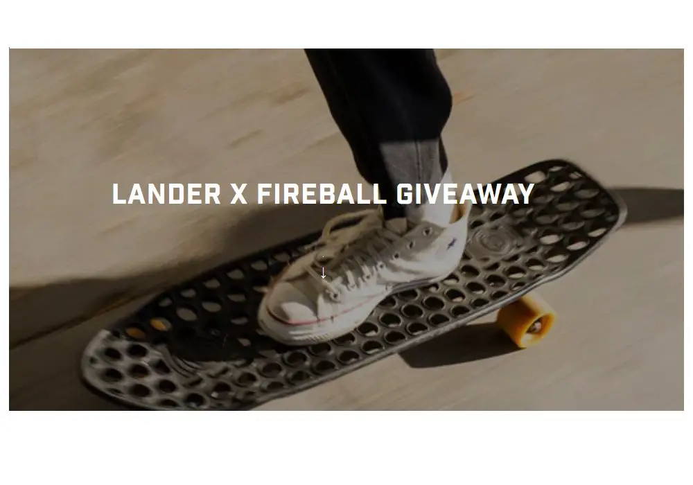 Fireball Supply Co. And Lander Giveaway - Win A Brand New Skateboard Cruiser