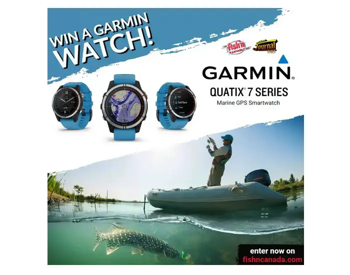 Fish N Canada Giveaway #3 - Win A GARMIN Quatix 7 (Standard Edition)