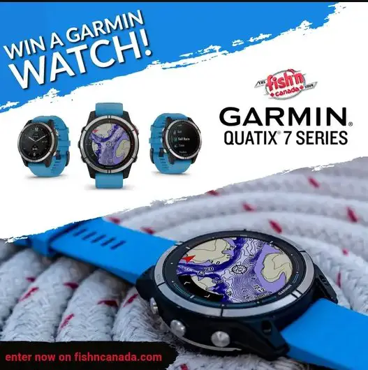 Fishncanada.com Garmin Quatix 7 Giveaway – Win A Garmin Quatix 7 - Standard Edition