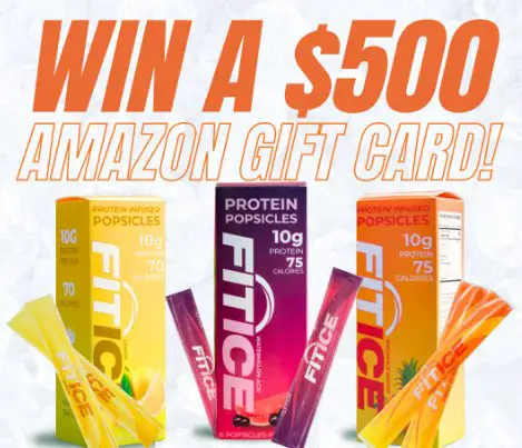 Fit Ice Giveaway - Win A $500 Amazon Gift Card