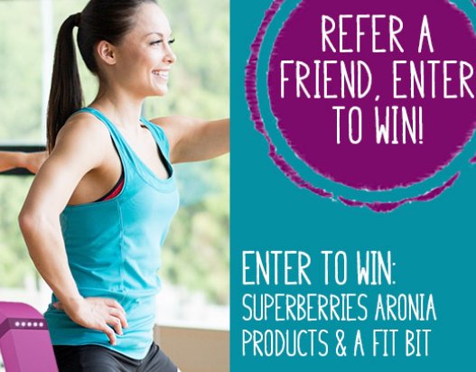 FitBit and Superberries Sweepstakes