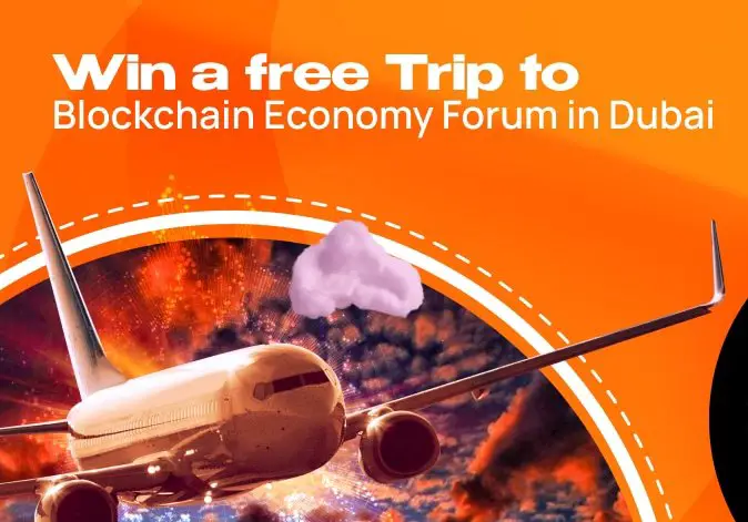 FitBurn Dubai Global Blockchain Event Trip Giveaway - Win A Trip For 2 To Dubai
