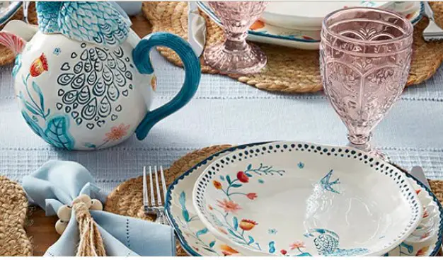 Fitz And Floyd Blossoming Brunch Giveaway – Win A Fitz And Floyd Dining Set, Drinkware & Flatware For 4