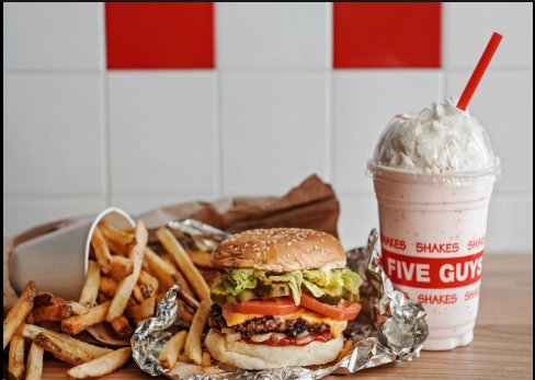 Five Guys Customer Survey Sweepstakes - Win $50 Five Guys Gift Card (10 Monthly Winners)