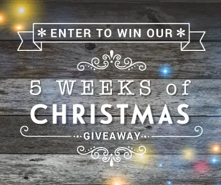 Five Weeks of Christmas Giveaway