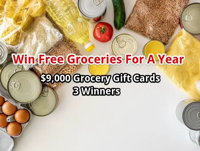 Flashfood Groceries For A Year Sweepstakes - Win Free Groceries For A Year {3 Winners}