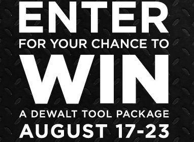 Fleet Farm DeWalt Deal Days Sweepstakes - Win a $1,538 DeWalt Tools Package