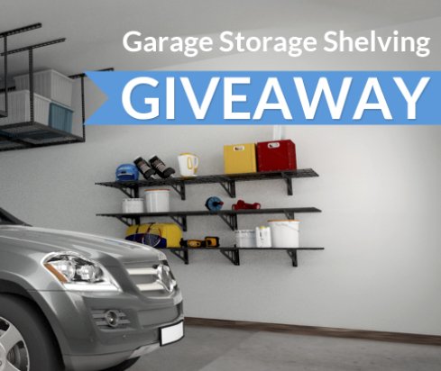Fleximounts Garage Shelving Giveaway