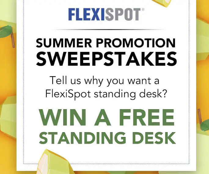 FlexiSpot Standing Desk Sweepstakes