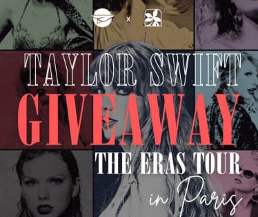 Flights From Home Taylor Swift Giveaway - Win A Trip  For 2 To Paris To See Taylor Sift Live In Concert